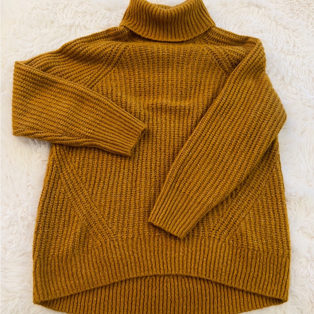 Old Navy Golden Turtleneck Sweater